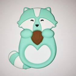 Mentazöld mosómaci szilikonrágóka