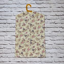 Rózsaszín macis ovis zsák 