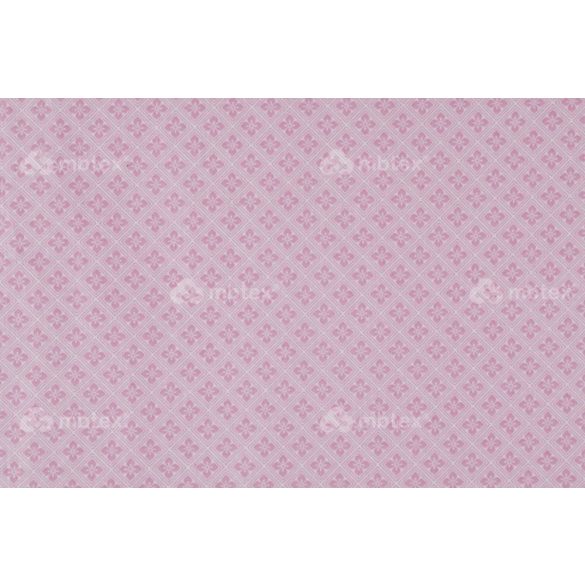 D 217 rózsaszín virágos mintás