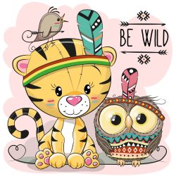 Indián tigris 1  minta