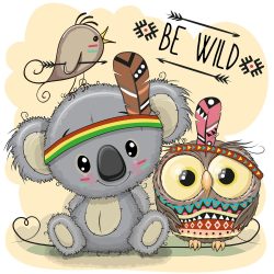 Indián koala 1 minta