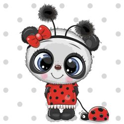 Panda lány 5 minta