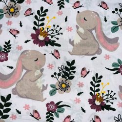   Nyuszis-virágos átmeneti tipegő hálózsák 2-4 év 2-es méret 