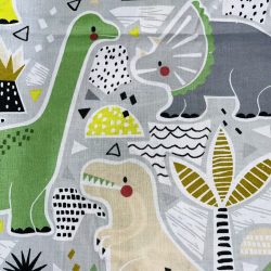 Szürke dinós átmeneti tipegő zsák 12-24 hó 1-es méret