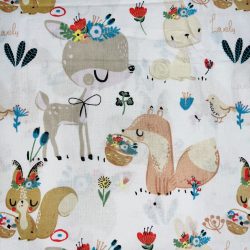 Őzikés átmeneti tipegő zsák 2-4 év 2-es méret 