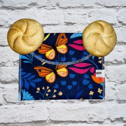 Szendvicstasak maxi méretben színes leveles-virágos