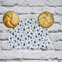 Szendvicstasak maxi méretben lila kisvirágos