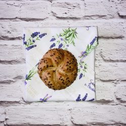 Textilszalvéta levendulás Provence