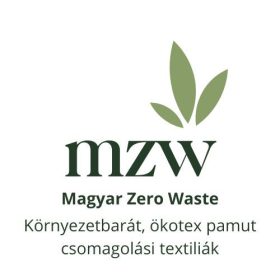 MZW-Magyar Zero Waste kenyérzsák, szendvicstasak, textilszalvéta